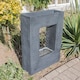 image 4 of Milano Rain Water Feature Planter with Lights H77cm