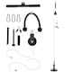 image 6 of SPORTNOW Cable Pulley System, Lat Pull Down System with DIY Loading Weight Pin