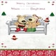 image 1 of Mum And Her Boyfriend Boofle Couple Christmas Card