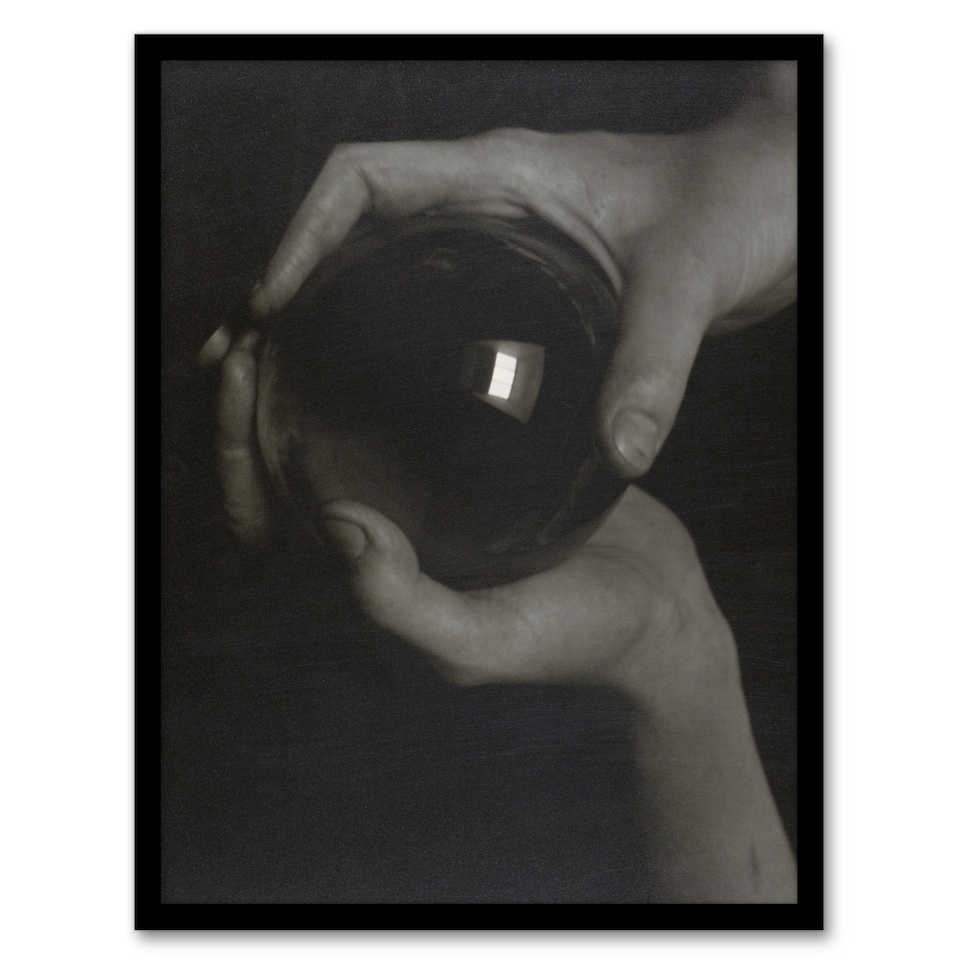 image 1 of Alfred Stieglitz The Crystal Ball Rebecca Strand Framed Wall Art Print A4