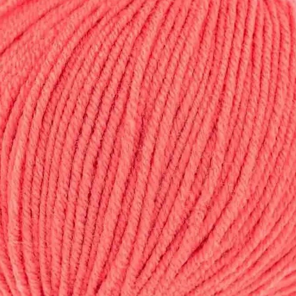 King Cole Pink Luxury Merino DK Yarn (Value Pack 12 x 50g Balls) For Crochet, Knitting - 140m per ball