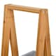 image 9 of kleankin 3 Tier A Frame Bathroom Shower Caddy Storage Unit Shelving Organizer
