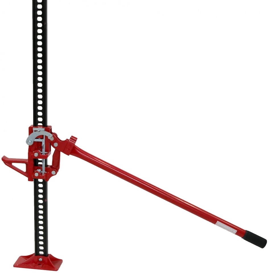 image 1 of 48 Inch High Lift 3 Tonne 4x4 Heavy Duty Tractor Farm Jack | Red