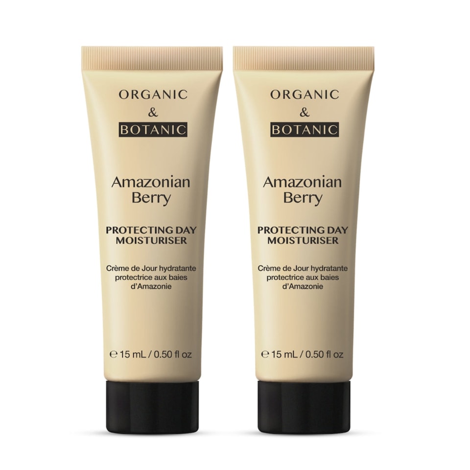image 1 of Organic & Botanic Amazonian Berry Day Moisturiser 15ml Duo Kit