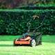 image 6 of Yard Force 20V 4.0Ah 38cm Cordless Cylinder Lawnmower 45L Grass Bag with Lithium-Ion Battery & Charger CR20 Range | Black