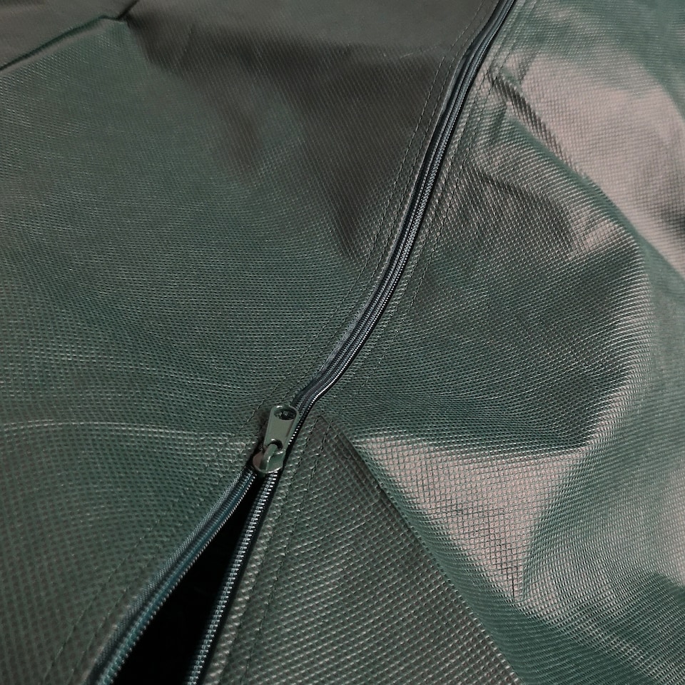 image 1 of 1.2m Green Christmas Tree Storage Bag with Zip and Carry Handle