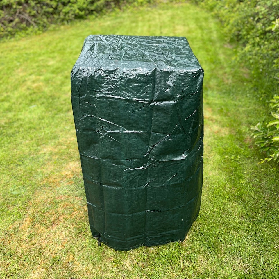 image 1 of Waterproof Stacking Garden Chair Cover in Green (1.20m)