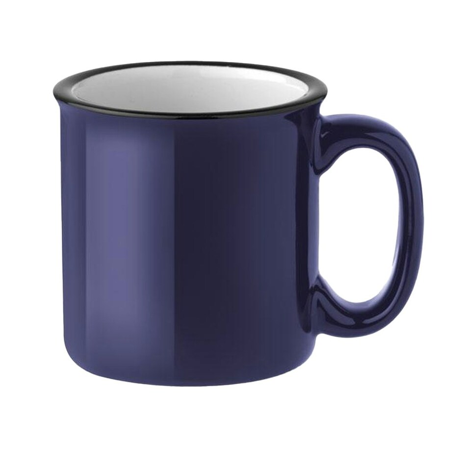 image 1 of MidOcean Tweenies Vintage Ceramic 240ml Mug - French Navy - One Size