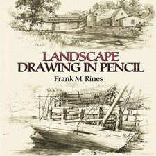 Landscape Drawing In Pencil