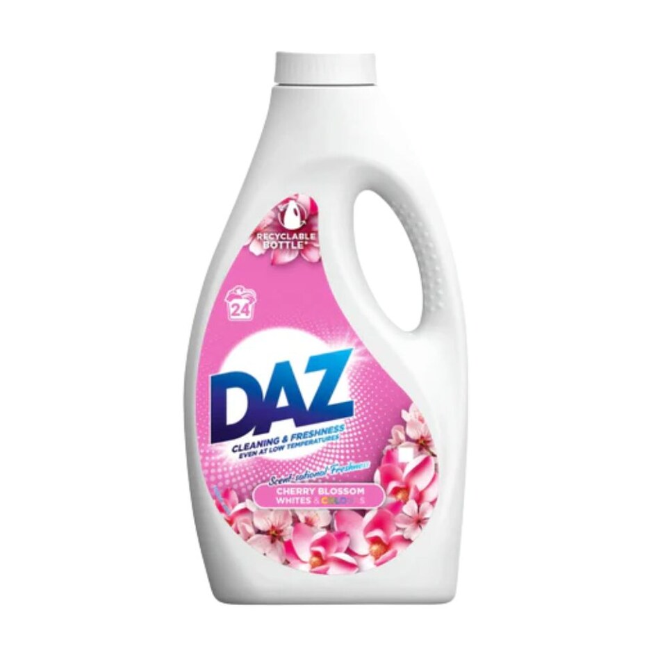 Daz Laundry Liquid 24 Wash Cherry Blossom Pack of 1