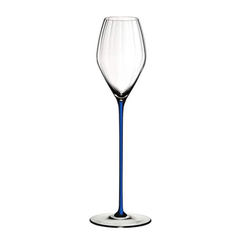 image 1 of Riedel High Performance Champagne Glass Dark Blue