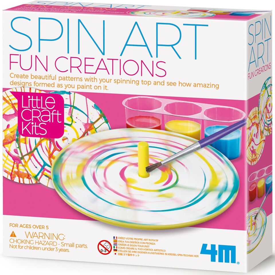 image 1 of Little Craft - Spin Art Fun Creations