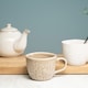 image 3 of Siip Leaf Embossed Beige Mug