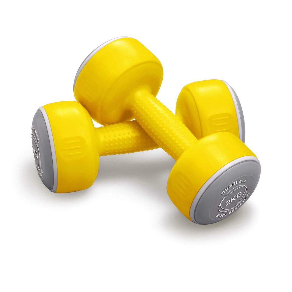image 1 of Body Sculpture 24kg Smart Dumbbell Tower with Stand — 3 Pairs (2/4/6kg) | Multi | MULTI-COLOUR | 24kg