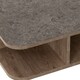 image 3 of Saxton Side Table - L50 x W50 x H52 cm - Mid Oak Effect/Grey Brown