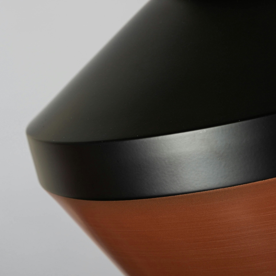 image 1 of BHS Lexi Ceiling Pendant | Copper | Black and Copper | 1