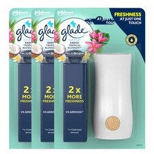Glade Touch & Fresh Holder Tropical Blossoms | Green | 3 - Green | 3