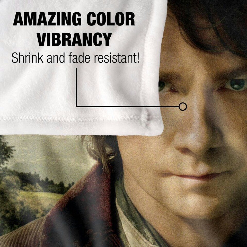image 1 of The Hobbit Frodo Blanket - Multicoloured - One Size