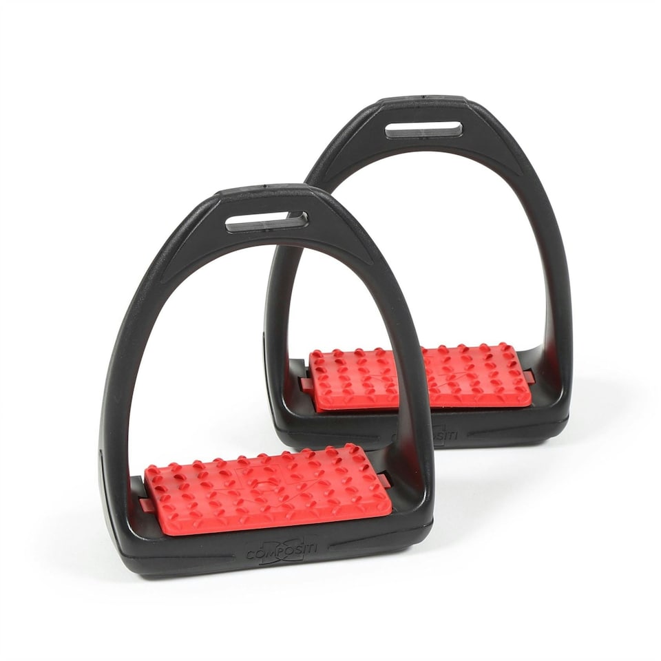 image 1 of Shires Compositi Reflex Stirrups Blue | One Size