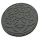 image 4 of Eco-Friendly Garden Stepping Stones - Scroll - Grey (Pack of 4)