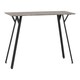 image 1 of Quebec Bar Table - L45 x W120 x H93 cm - Concrete Effect/Black