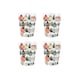 image 1 of Colourful Houses Ceramic Egg Cups - Set of 4