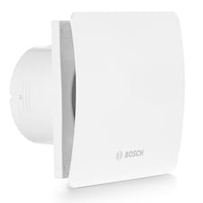 Bosch Bathroom Extractor Fan 1500 W 125 - for Ventilation in Bathroom and Toilet Against Moisture and Mould - With Light Switch Activation - 125mm Diameter