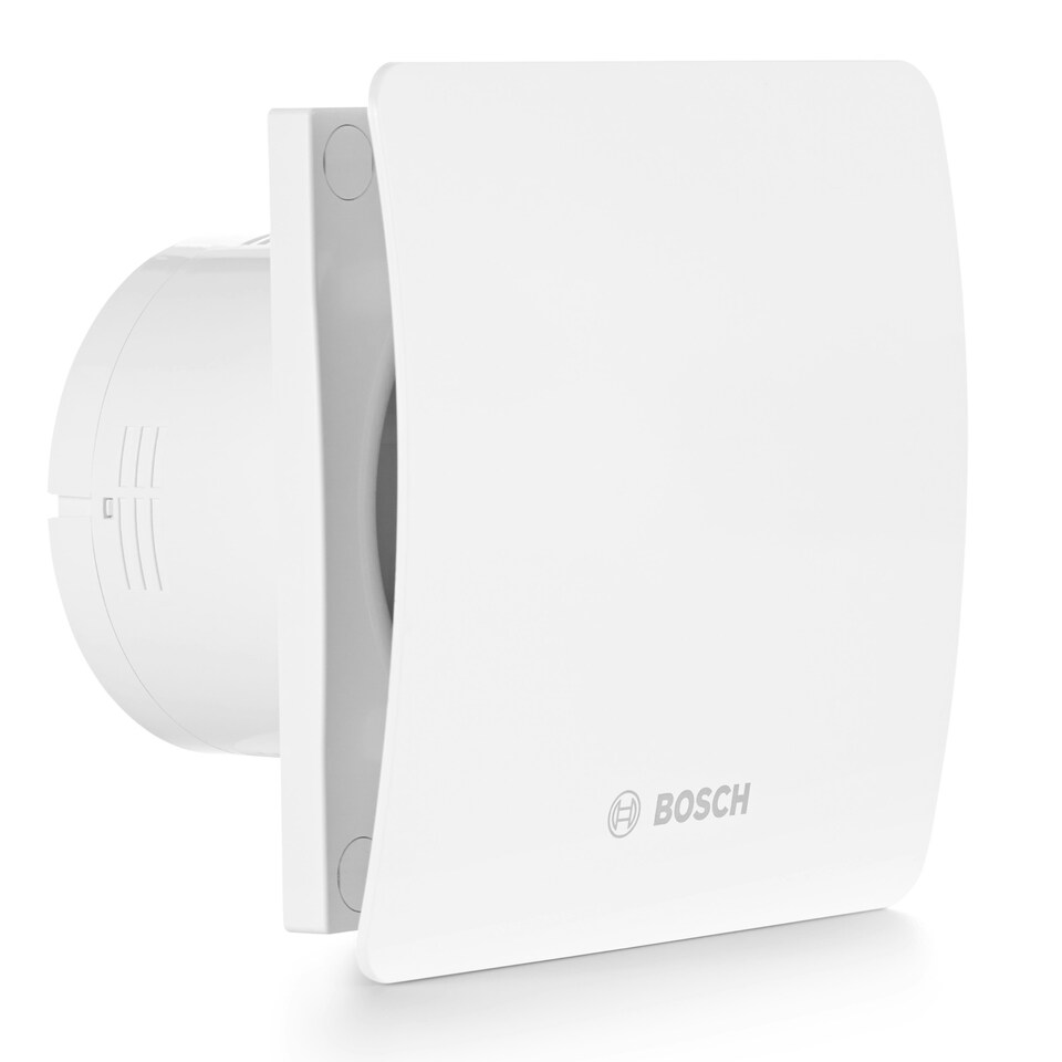 image 1 of Bosch Bathroom Extractor Fan 1500 W 125 - for Ventilation in Bathroom and Toilet Against Moisture and Mould - With Light Switch Activation - 125mm Diameter