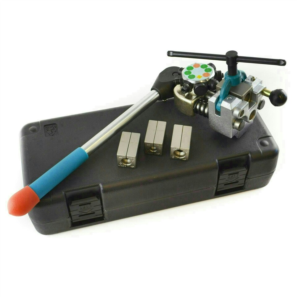 image 1 of Professional Turret Brake Tube Flare Brake Pipe Flaring 4 x Dies Fuel Lines