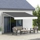 image 2 of Outsunny 4 x 3(m) Electric Retractable Awning Sun Canopies for Door Window 