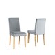 image 1 of Maiolo Velvet Dining Chairs - Set of 2