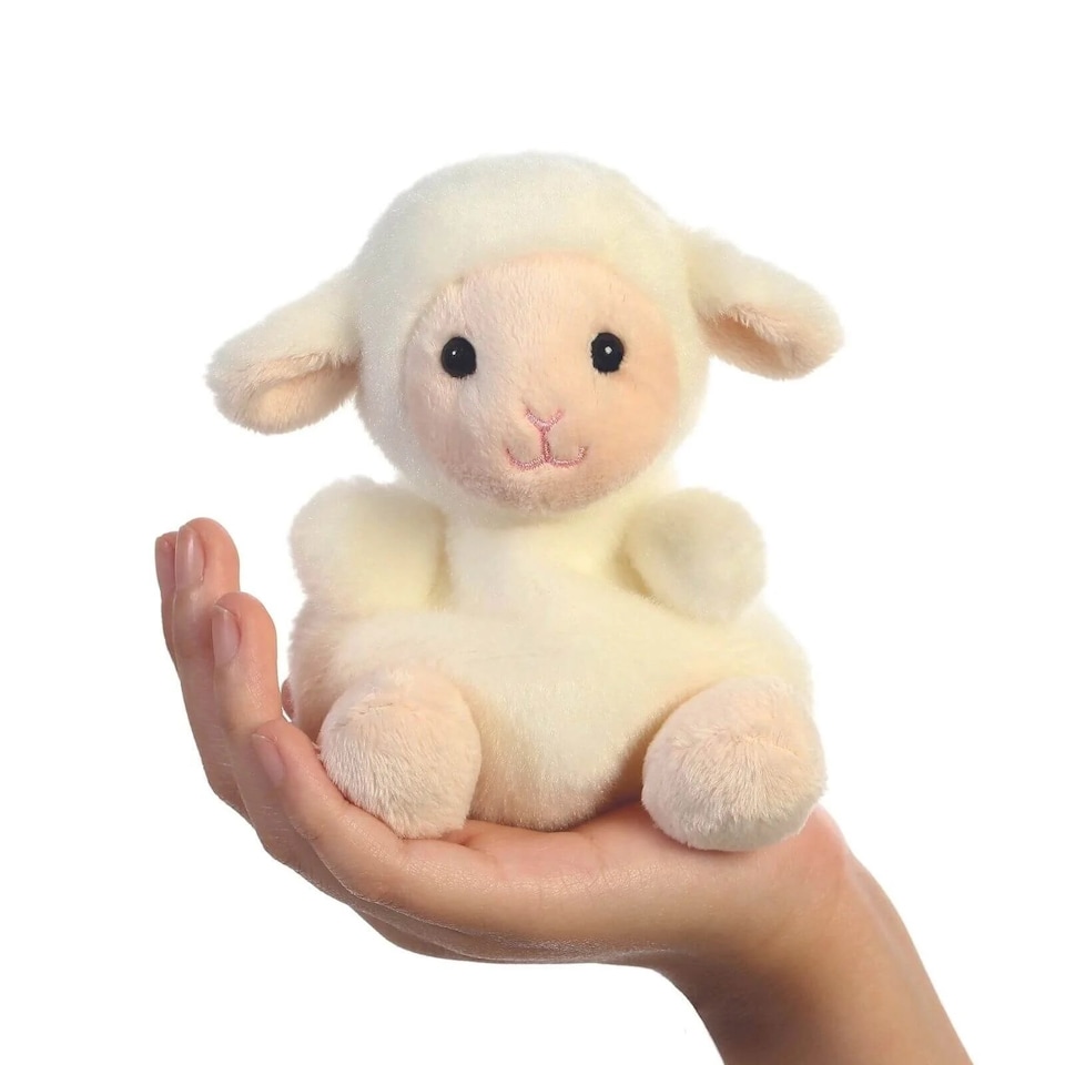 image 1 of Palm Pals Woolly Lamb 5in - Brand New
