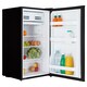 image 4 of Cookology UCIF93BK Freestanding under counter Fridge in Black - 93 Litre Capacity - Adjustable Temperature Control & Legs - With Chiller Box