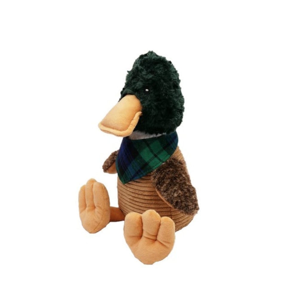 image 1 of House of Paws Winter Mallard Soft Plush Dog Toy