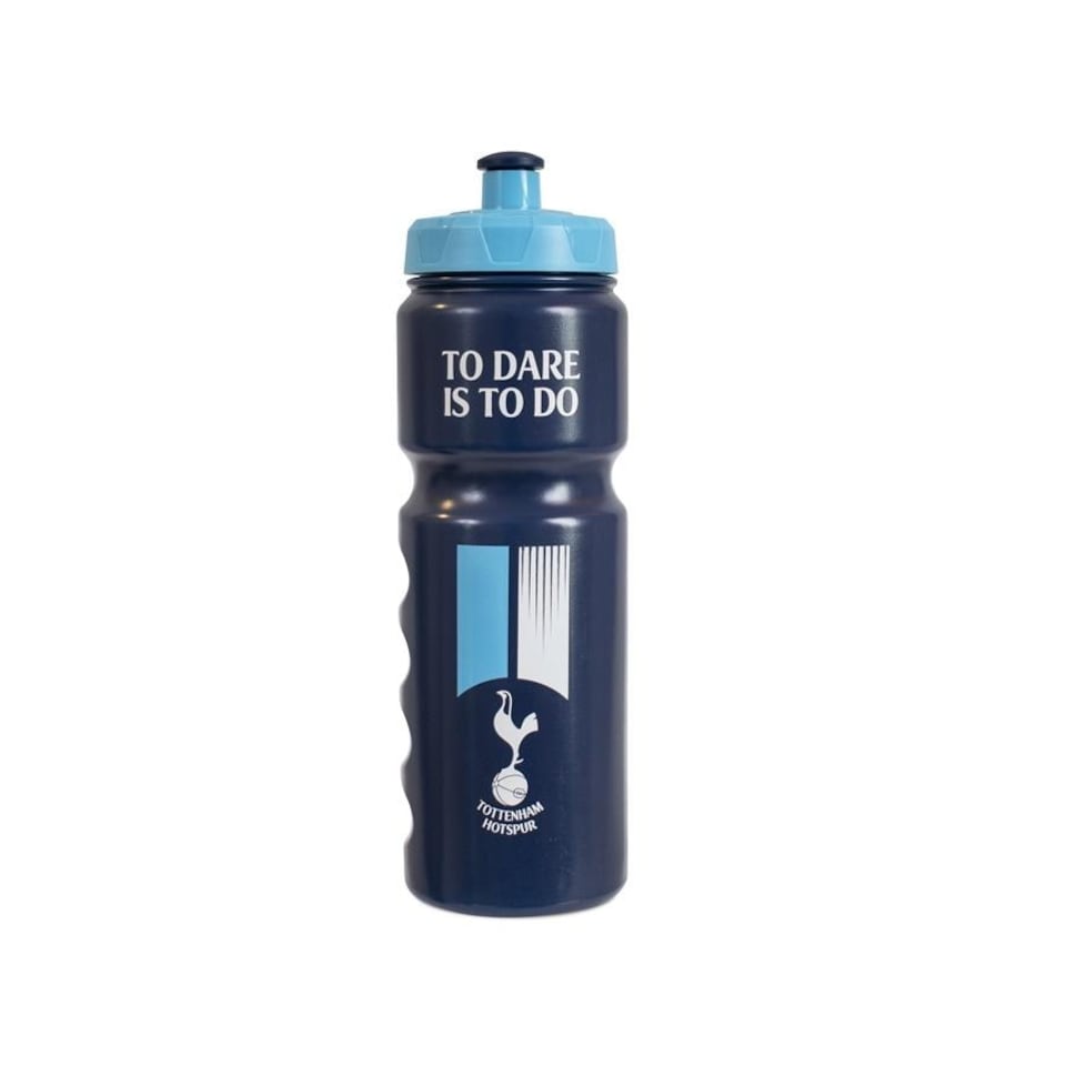 Tottenham Hotspur FC To Dare Is To Do Water Bottle - Navy Blue/White - One Size