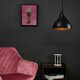 image 1 of ValueLights Retro Style Black And Gold Metal Ceiling Pendant Light Shade