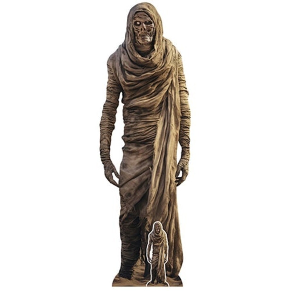 Mummy Skeleton Halloween Lifesize Cardboard Cutout 175cm