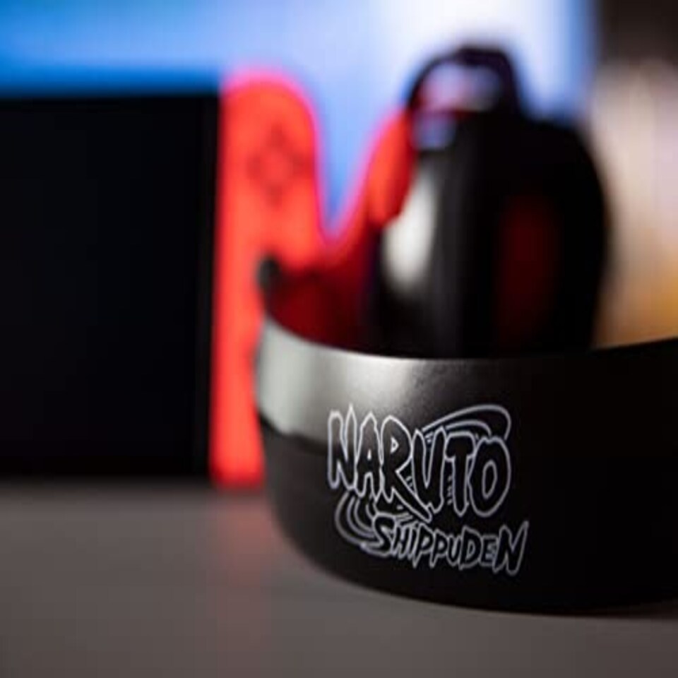 image 1 of Konix Naruto Akatsuki Gaming Headset (Black/Red) /Headset - Konix - 111658 N/A