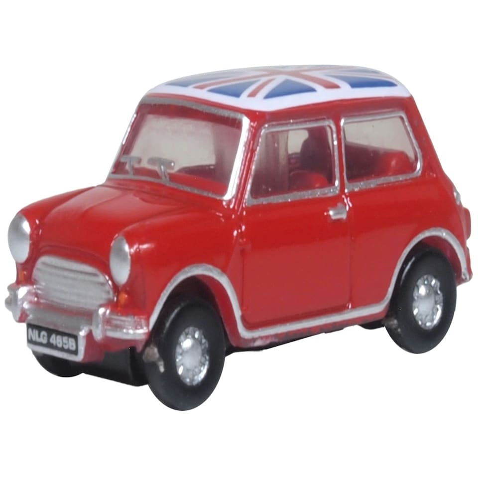 Oxford Diecast Mini Tartan Red/Union Jack