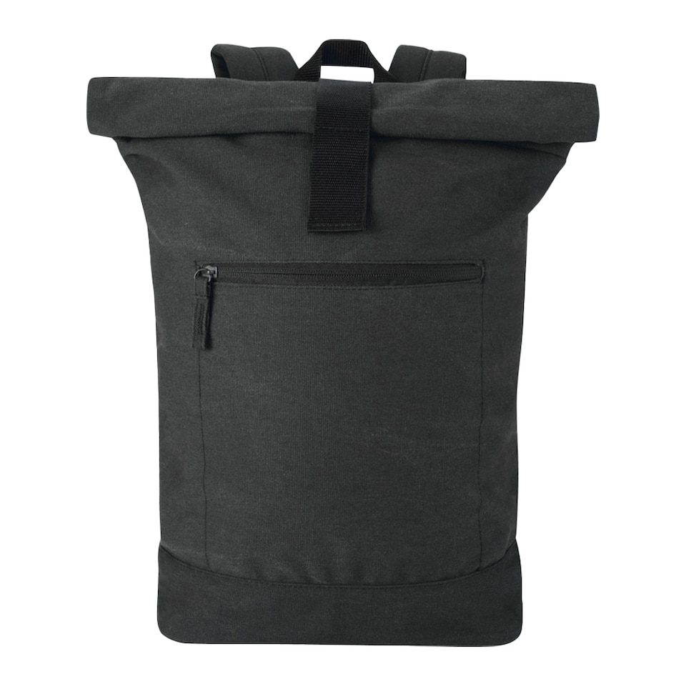 image 1 of Floso Zaino Canvas 16L Backpack | Black | Black | One Size | 1
