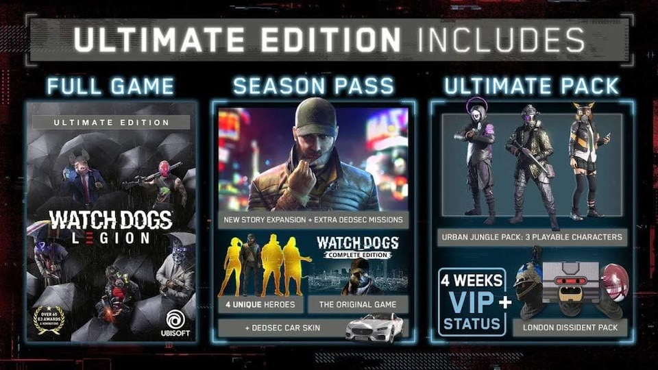 image 1 of Watch Dogs Legion - Ultimate Edition PS4