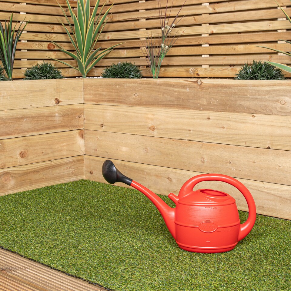 image 1 of 5L Ward Garden Watering Can with Rose in Red