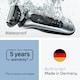 image 6 of Braun Series 6 Electric Shaver, SmartCare Center, +2 Attachments, 62-S7650CC, Silver