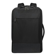 Unbranded Expedition Pro 17 Grs Recycled Expandable Laptop Backpack - Solid Black - One Size