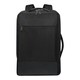 image 1 of Unbranded Expedition Pro 17 Grs Recycled Expandable Laptop Backpack - Solid Black - One Size