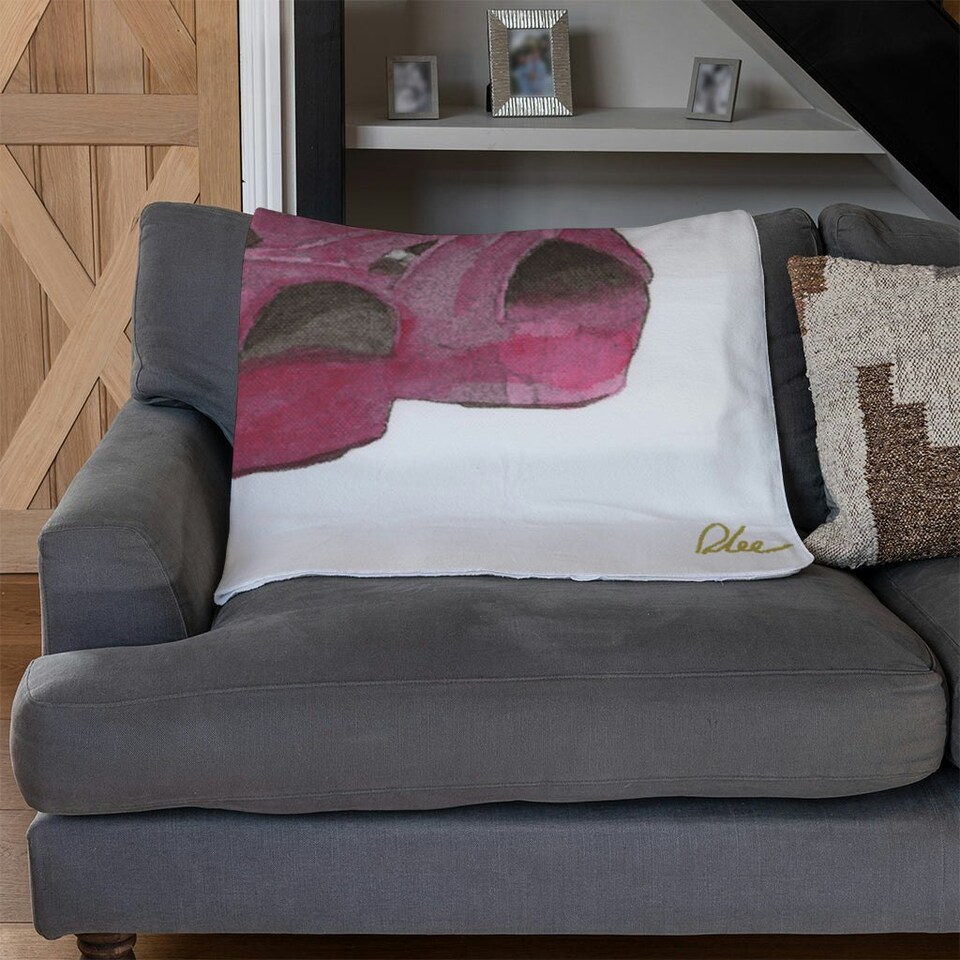 image 1 of Purple High Heels (Blanket)