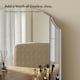 image 3 of BTFY Large Free Standing Trifold Mirror for Dressing Table