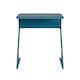 image 4 of Regal Accent Table Laptop Desk in Metal Blue