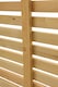 image 5 of Living and Home Garden Wood Fence Gate | Brown