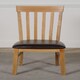image 10 of Oregon Round Oak Dining Table with 4 Harvard Oak Chairs Brown